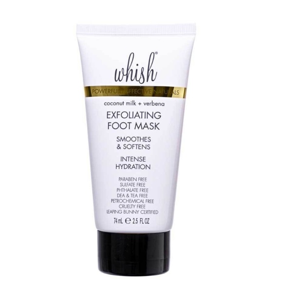 NWT Whish Exfoliating Foot Mask - Picture 1 of 7